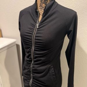 2- pink & black Workout fitted jackets